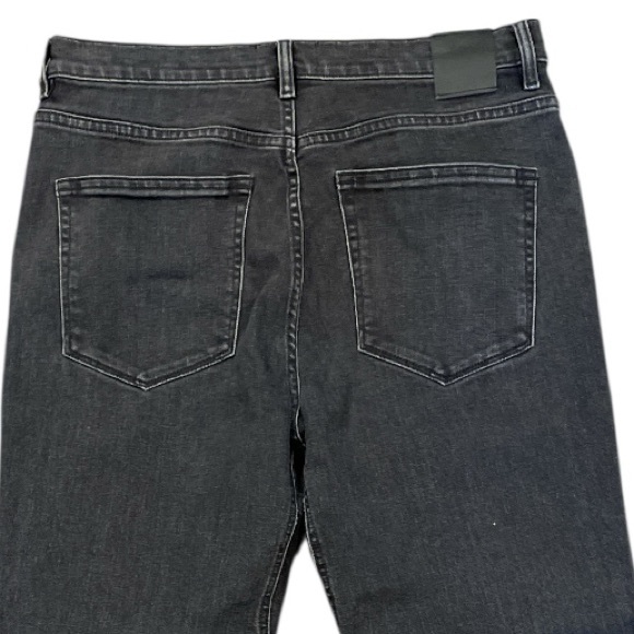 DUER Commuter Stretch Jeans Slim Straight Gray Black 31 Tech Denim - Picture 8 of 12